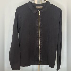 Primark Zip Up Navy Sweater. Size Medium. Good Condition.